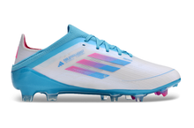Carregar imagem no visualizador da galeria, Adidas Feminina F50 Elite FG - Azul Branco