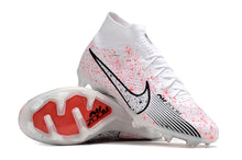 Carregar imagem no visualizador da galeria, Nike Feminina Air Zoom Superfly 9 FG Elite - Branco Rosa Preto