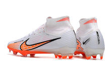 Carregar imagem no visualizador da galeria, Nike Feminina Air Zoom Superfly 9 FG Elite - Branco Laranja