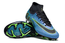 Carregar imagem no visualizador da galeria, Nike Feminina Air Zoom Superfly 9 FG Elite - Azul Verde