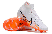 Carregar imagem no visualizador da galeria, Nike Feminina Air Zoom Superfly 9 FG Elite - Branco Laranja