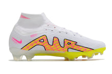 Carregar imagem no visualizador da galeria, Nike Feminina Air Zoom Superfly 9 FG Elite - Branco Amarelo