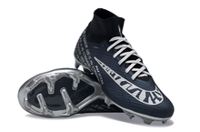 Carregar imagem no visualizador da galeria, Nike Feminina Air Zoom Superfly 9 FG Elite - Azul Prata