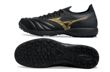 Carregar imagem no visualizador da galeria, Mizuno Morelia Neo Sala β Society - Preto Dourado