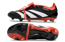 Carregar imagem no visualizador da galeria, Adidas Predator Elite Tongue FG - Preto Vermelho
