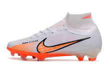 Carregar imagem no visualizador da galeria, Nike Feminina Air Zoom Superfly 9 FG Elite - Branco Laranja
