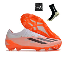 Carregar imagem no visualizador da galeria, Adidas X Crazyfast .1 FG - Branco Laranja