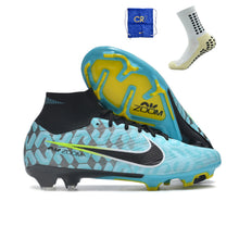 Carregar imagem no visualizador da galeria, Nike Feminina Air Zoom Superfly 9 FG Elite - Azul Preto