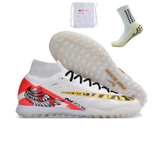 Carregar imagem no visualizador da galeria, Nike Air Zoom Mercurial Superfly 9 Elite Society - Branco Dourado