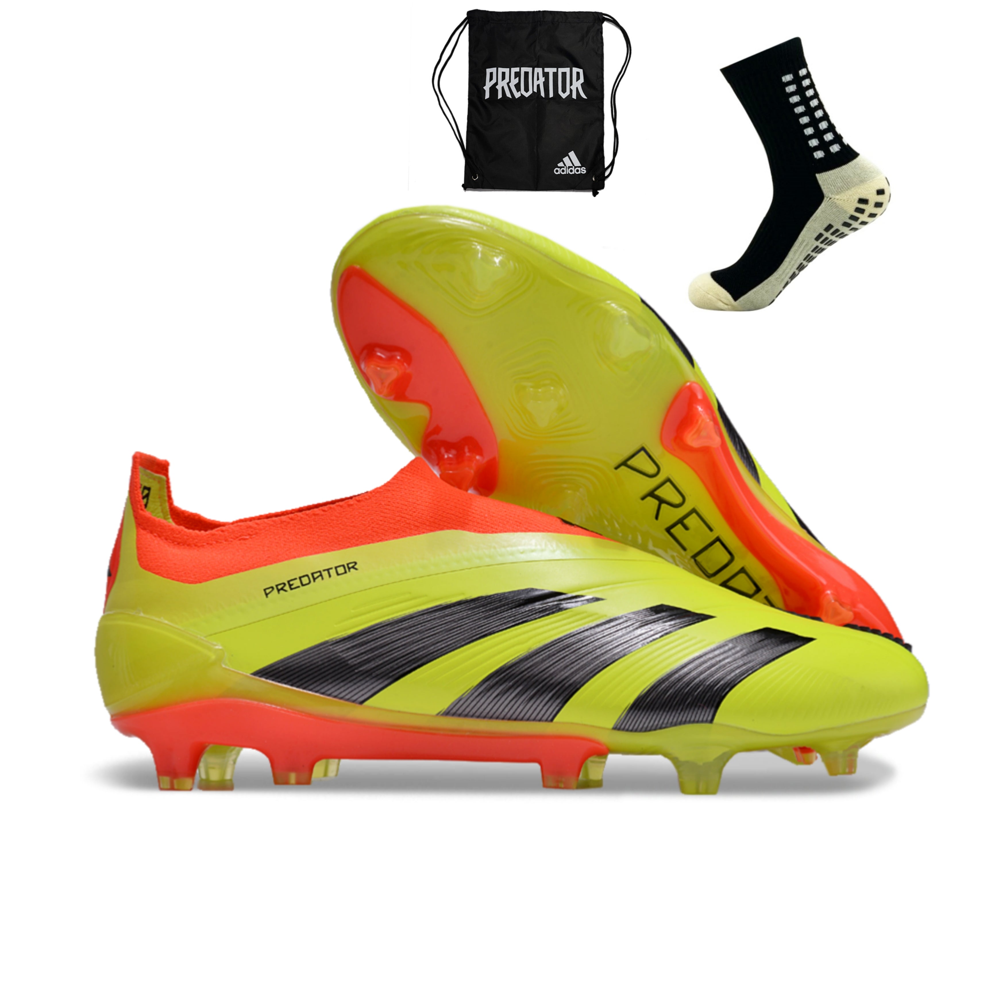 Adidas Predator Elite + FG - Amarelo – Acstorechuteiras