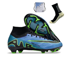 Carregar imagem no visualizador da galeria, Nike Feminina Air Zoom Superfly 9 FG Elite - Azul Verde