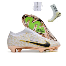 Carregar imagem no visualizador da galeria, Nike Feminina Air Zoom Mercurial Vapor 15 FG Elite - Golden Pack