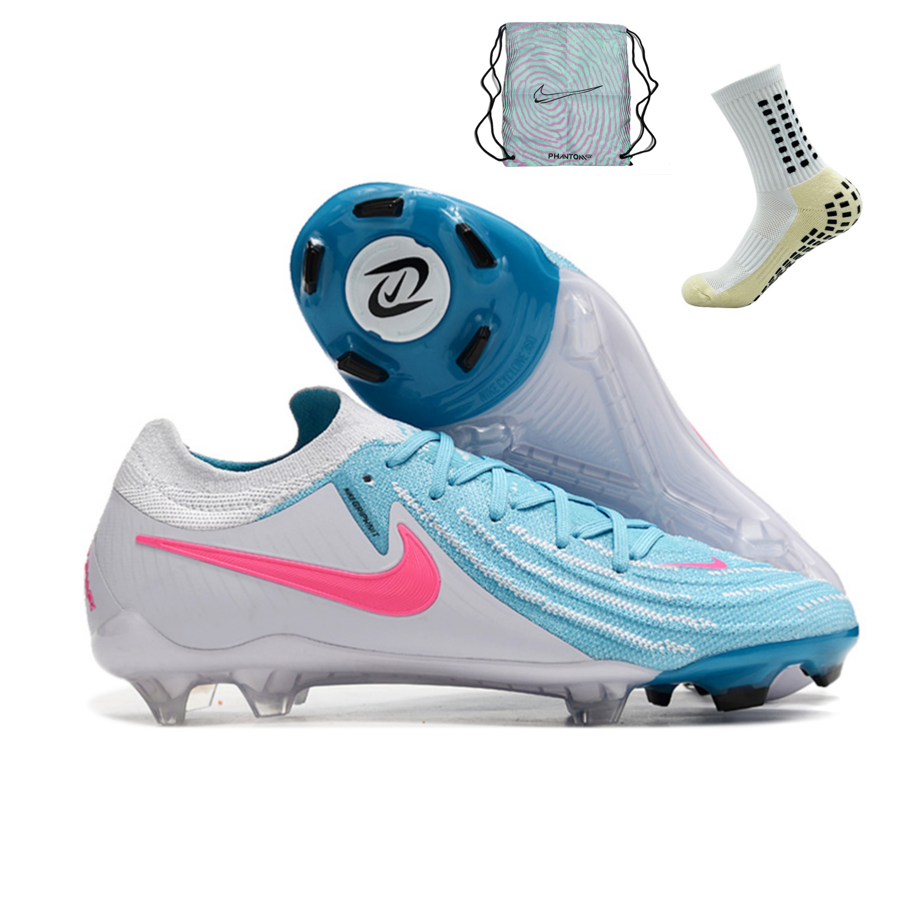 ナイキ　ファントムGX2エリート　 FG Nike Phantom GX2 Elite FG - Azul Branco – Acstorechuteiras