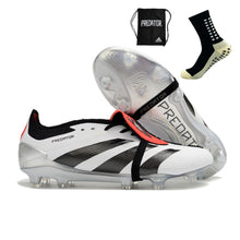 Carregar imagem no visualizador da galeria, Adidas Predator Elite Tongue FG - Cinza Preto