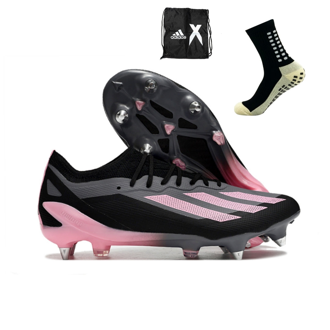 Adidas X Crazyfast.1 SG - Preto Rosa – Acstorechuteiras