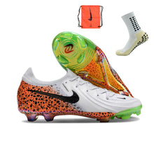 Carregar imagem no visualizador da galeria, Nike Feminina Phantom GX2 Elite FG - Cinza Laranja