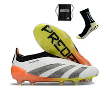 Carregar imagem no visualizador da galeria, Adidas Predator Elite + FG - Branco Laranja Amarelo