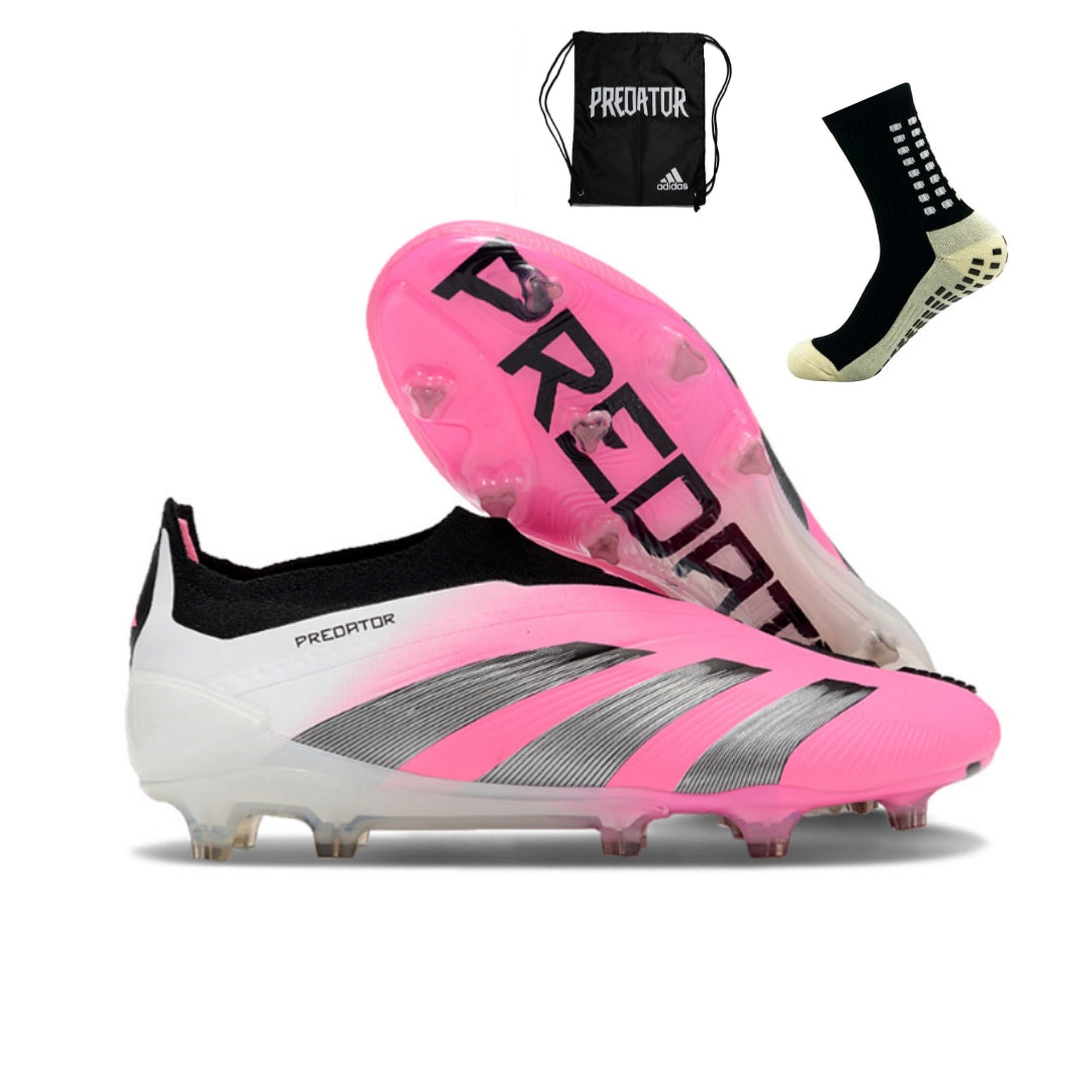 Adidas Predator Elite + FG - Branco Rosa – Acstorechuteiras