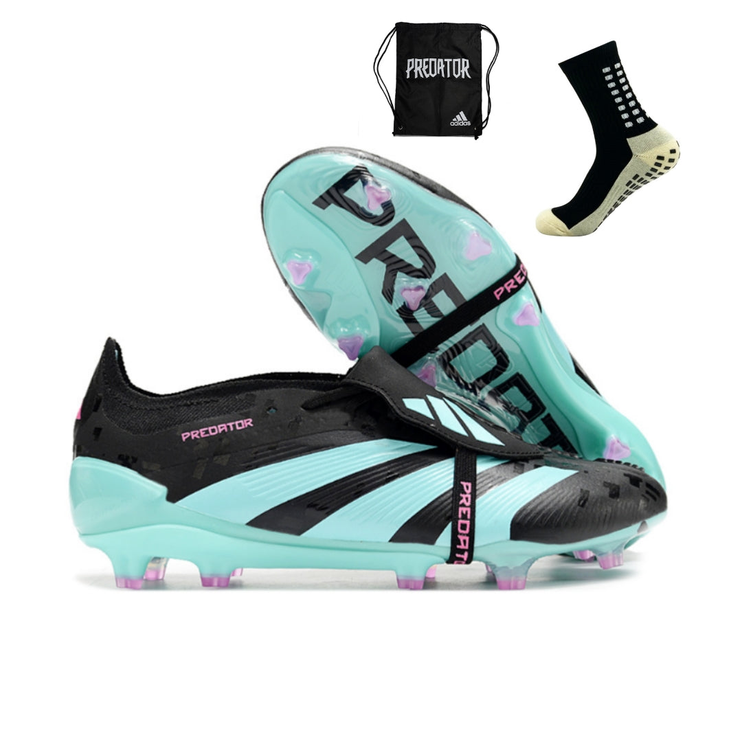 Adidas Predator Elite Tongue FG - Preto Rosa – Acstorechuteiras