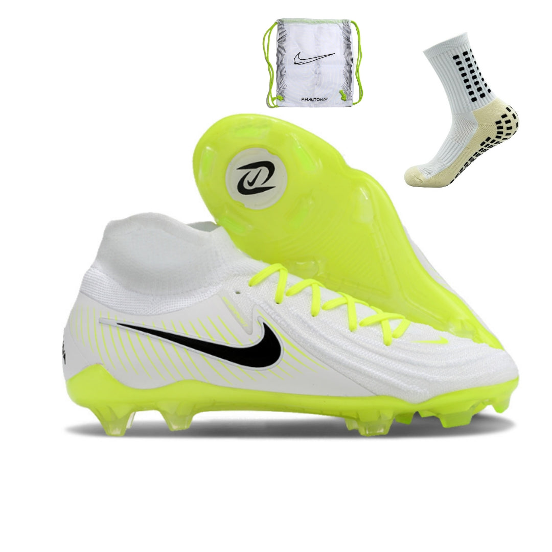 NIKE Phantom Luna Ⅱ Elite FG 28cm Nike Phantom Luna Elite II FG - Branco Verde – Acstorechuteiras