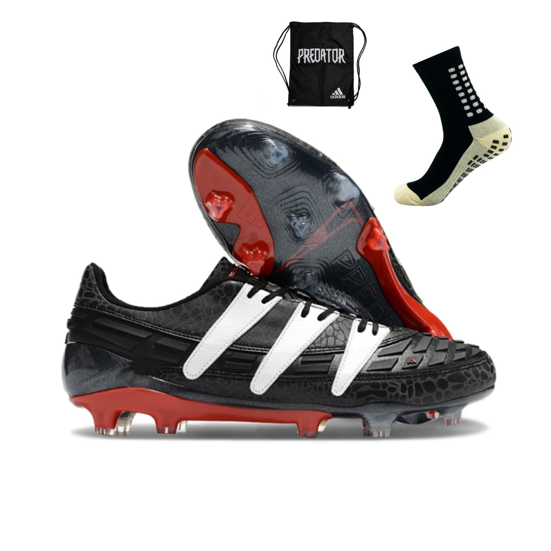 シューズ 27cm adidas PREDATOR ACCELERATOR black Adidas Predator Accelerator 94 FG - Preto Vermellho – Acstorechuteiras