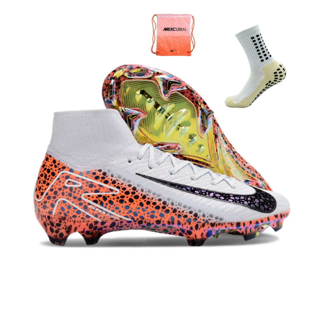 シューズ nike zm superfly 10 elite fg grey 28 Chuteira Nike Campo Air Zoom Mercurial Superfly 10 Elite FG