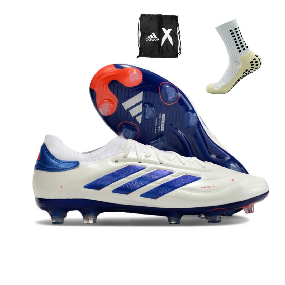Adidas Copa Pure 2 FG - Branco Azul – Acstorechuteiras