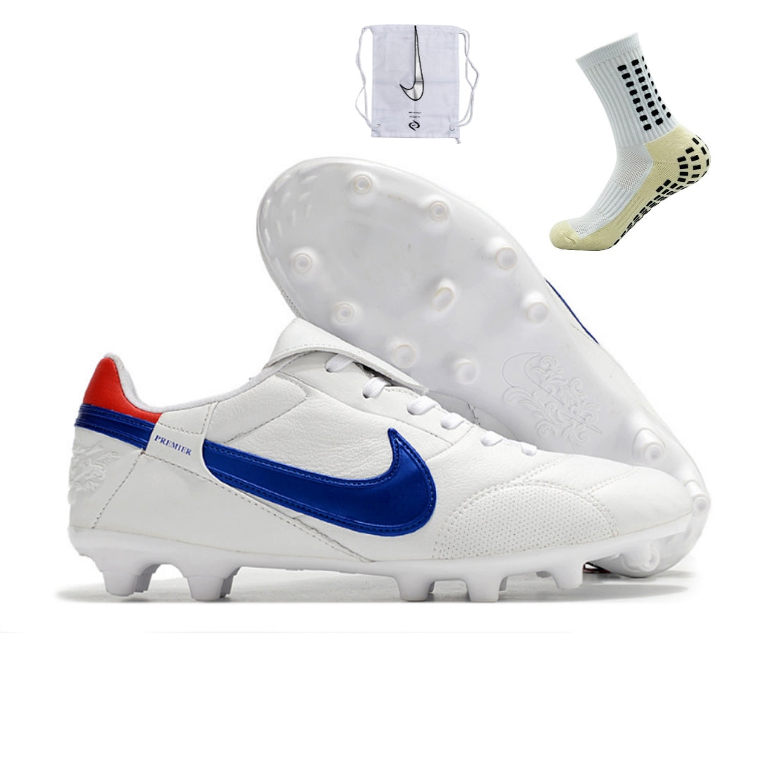 Nike Premier 3 FG Elite - Branco Azul – Acstorechuteiras