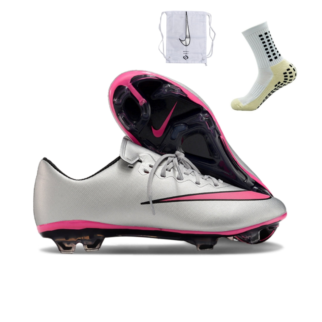 Nike Mercurial Vapor 10 Elite FG - Cinza Rosa – Acstorechuteiras