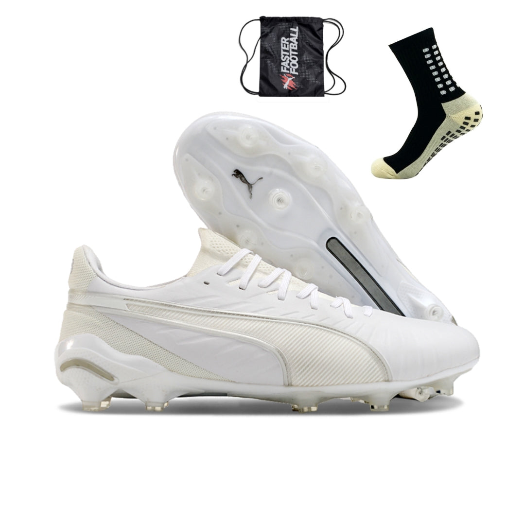 PUMA KING サッカーシューズ ホワイト FG 25.５cm Puma King FG/AG - Branco – Acstorechuteiras