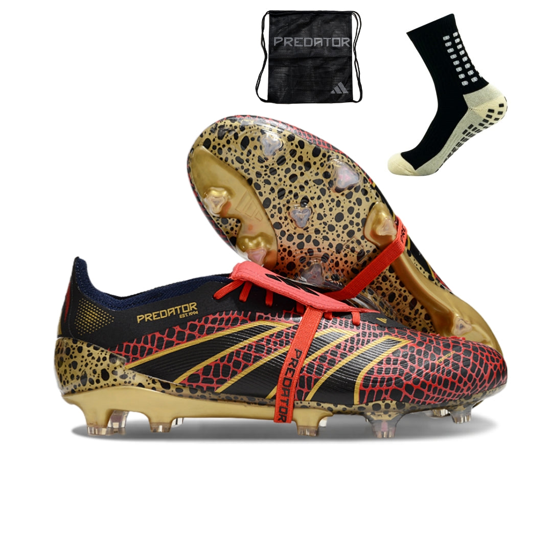 Adidas Predator Elite Tongue FG - Vermelho – Acstorechuteiras