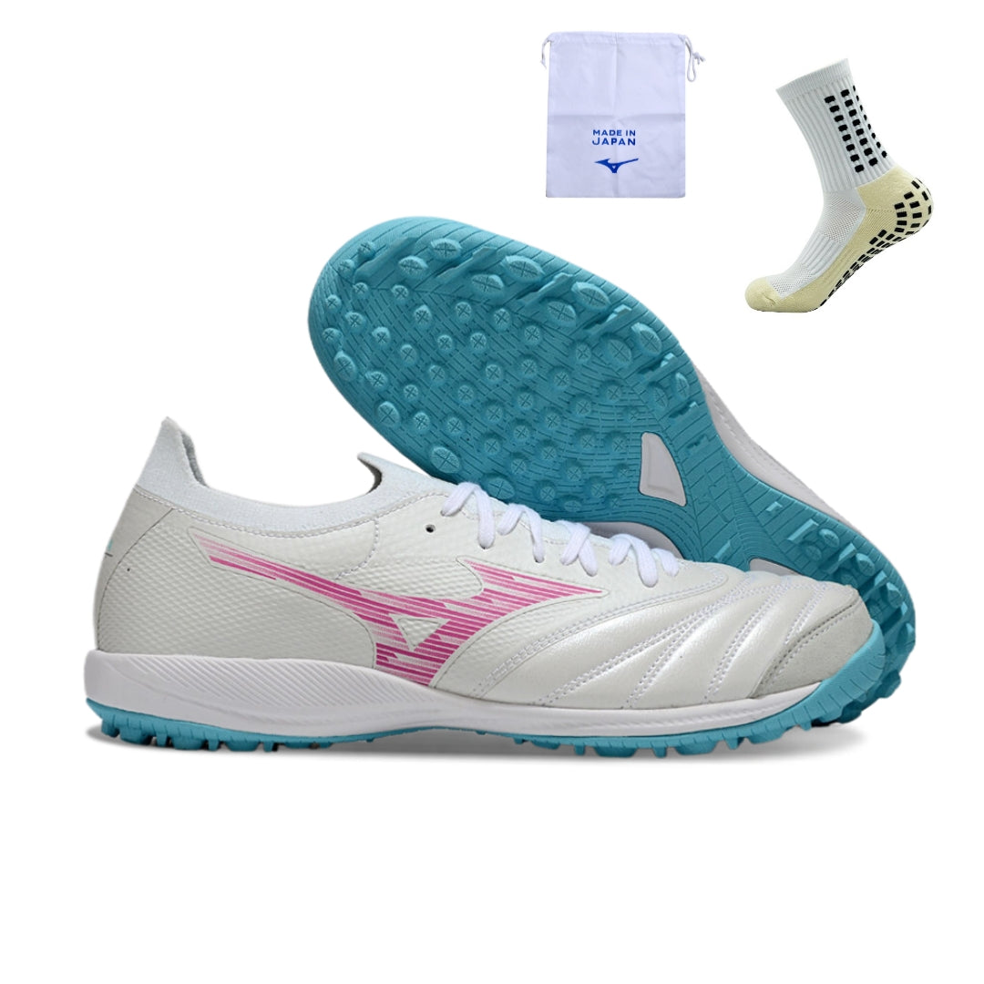Mizuno Morelia Neo Sala β Society - Branco Azul – Acstorechuteiras