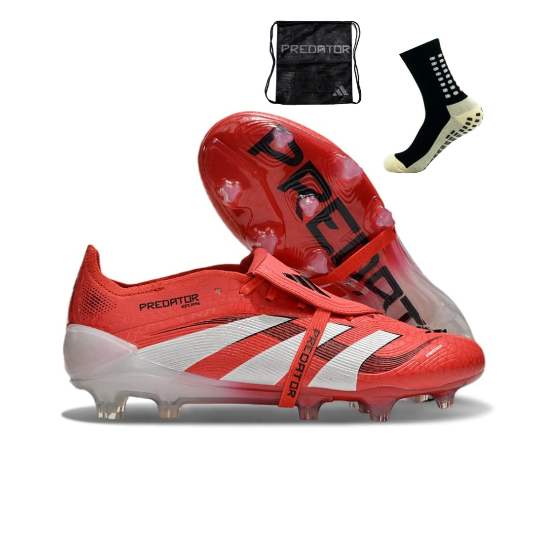 Adidas Predator 25 Elite Tongue FG - Pure Victory – Acstorechuteiras