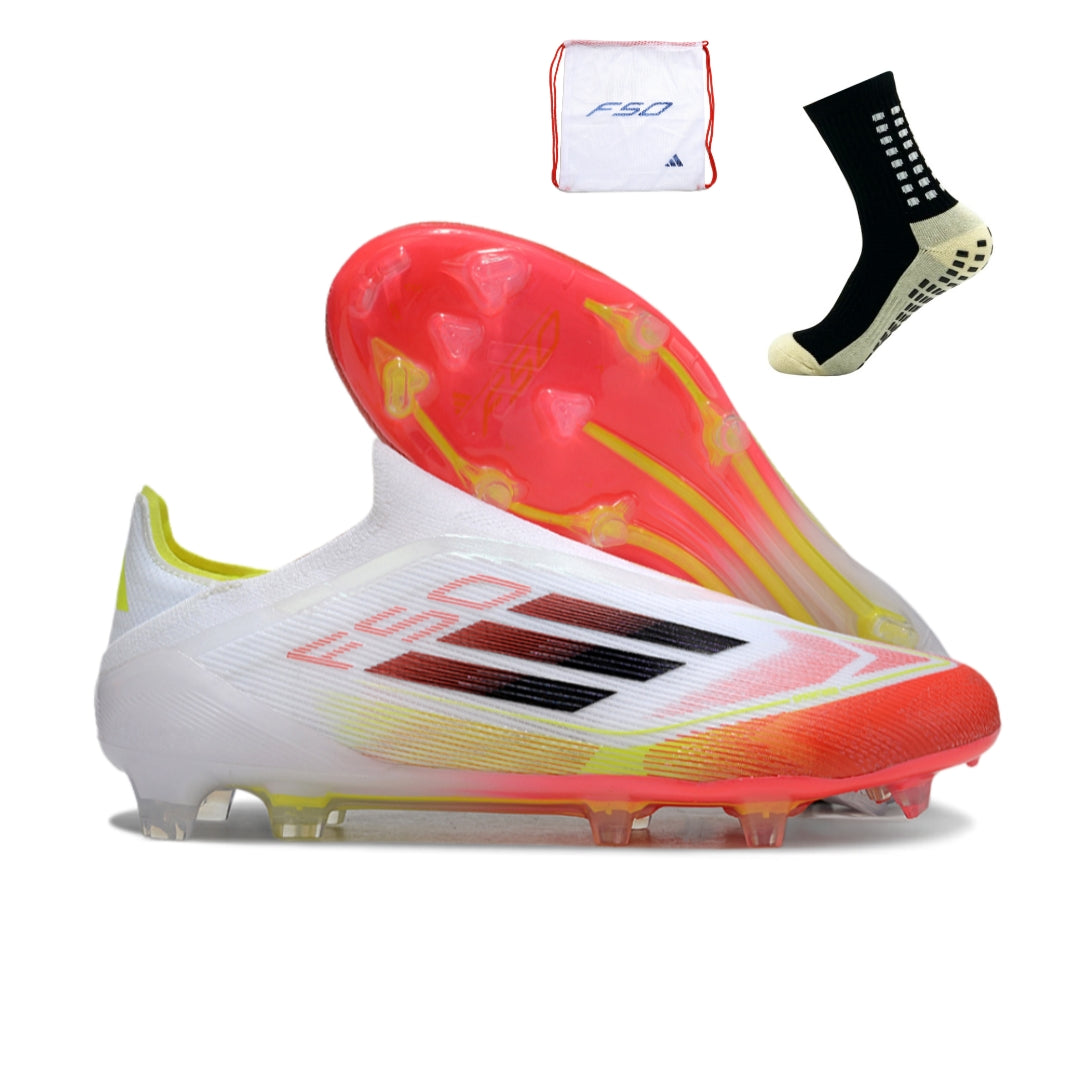 Adidas F50 Elite Laceless FG - Pure Victory – Acstorechuteiras