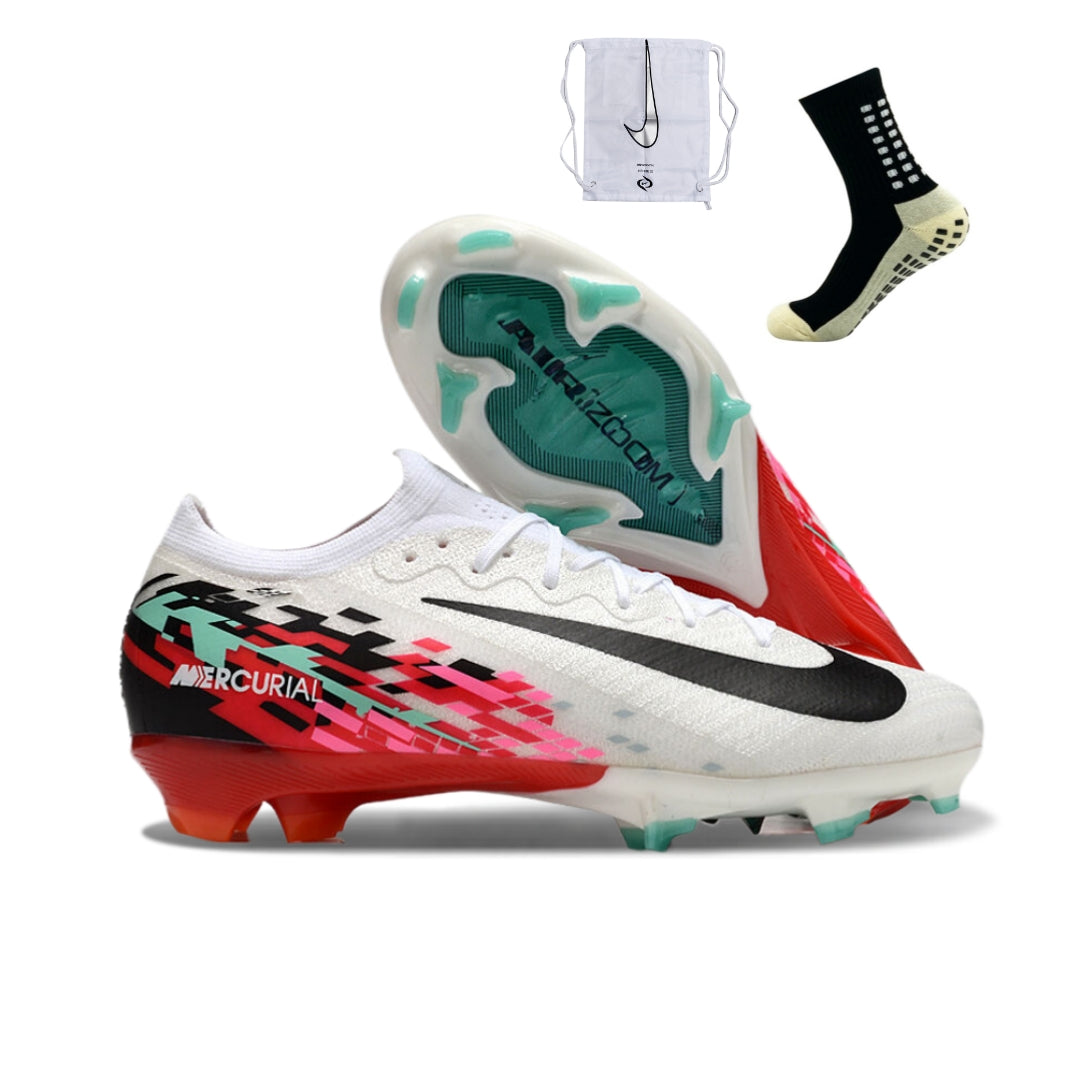 Nike Air Zoom Mercurial Vapor 16 Elite FG - Branco Vermelho