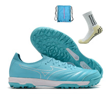 Carregar imagem no visualizador da galeria, Mizuno Morelia Neo Sala β Society - Azul Branco