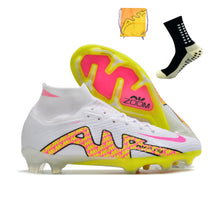 Carregar imagem no visualizador da galeria, Nike Feminina Air Zoom Superfly 9 FG Elite - Branco Amarelo