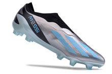 Carregar imagem no visualizador da galeria, Adidas X Crazyfast .1 Laceless FG - Messi Prata