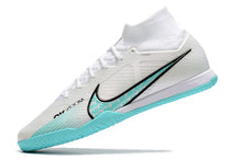 Carregar imagem no visualizador da galeria, Nike Air Zoom Mercurial Superfly 9 Elite Futsal - Branco Azul