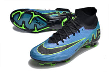 Carregar imagem no visualizador da galeria, Nike Feminina Air Zoom Superfly 9 FG Elite - Azul Verde