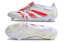 Carregar imagem no visualizador da galeria, Adidas Predator Elite Tongue FG - Branco Vermelho