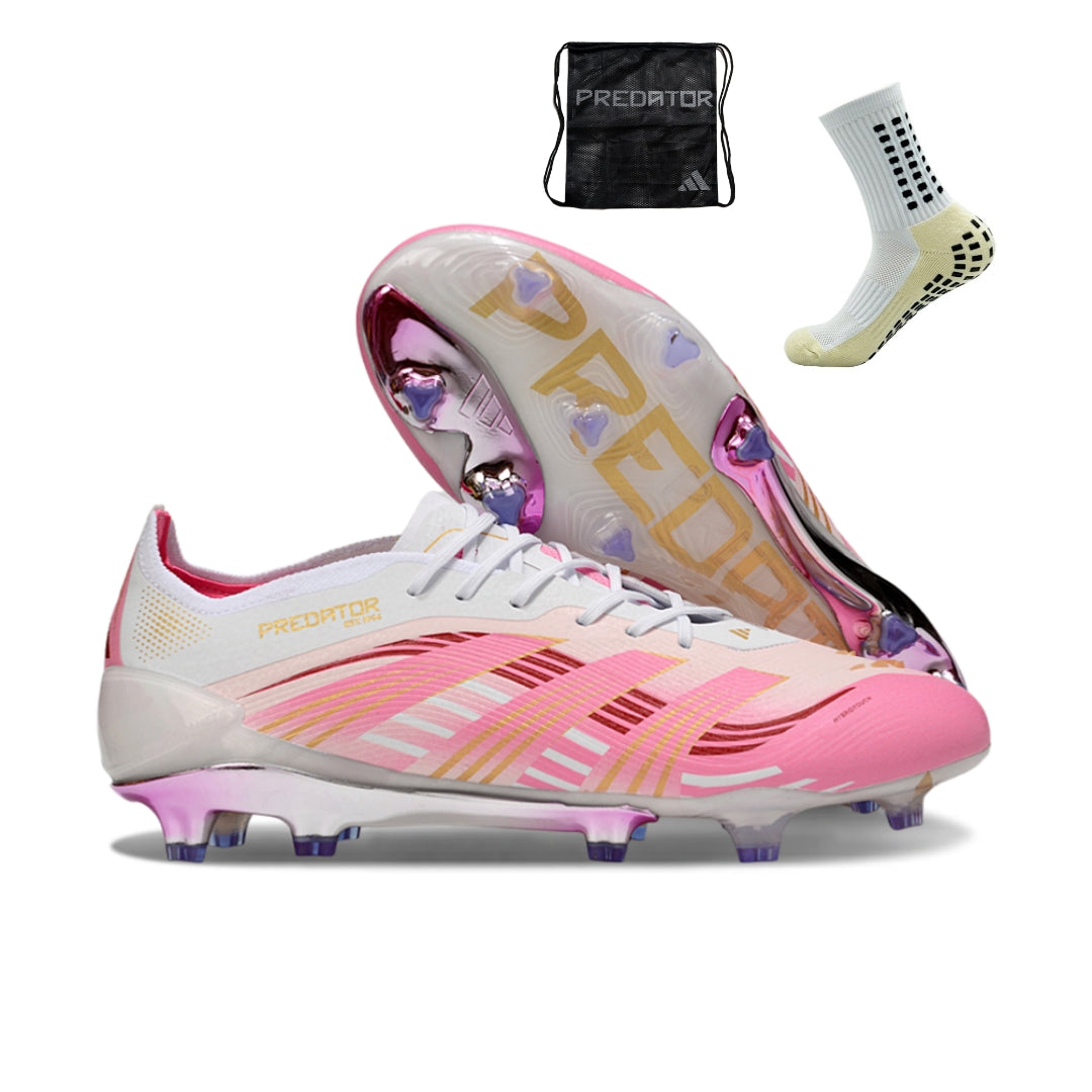 Adidas Predator 25 Elite FG - Rosa – Acstorechuteiras