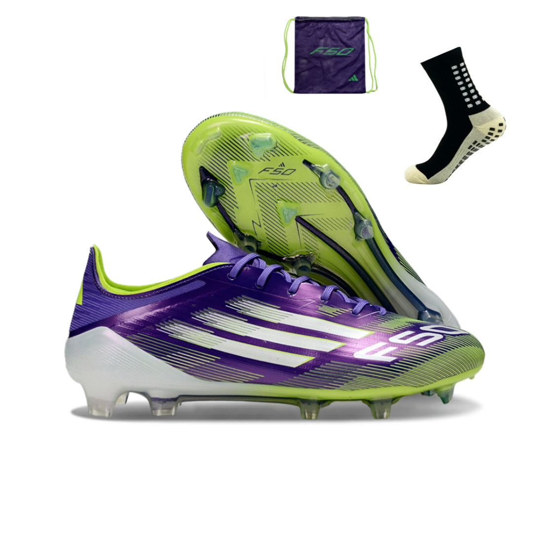 Adidas F50 Elite FG - Azul Verde – Acstorechuteiras