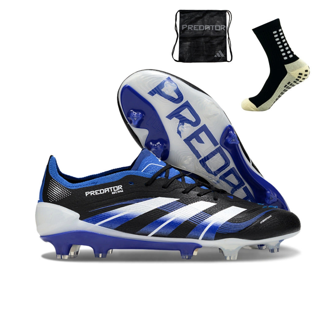 Adidas Predator 25 Elite FG - Preto Azul – Acstorechuteiras