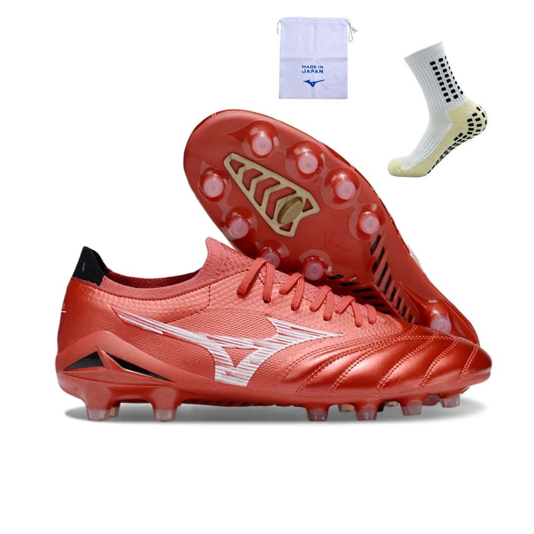 Mizuno Morelia Neo IV Made In Japan FG - Ruby – Acstorechuteiras