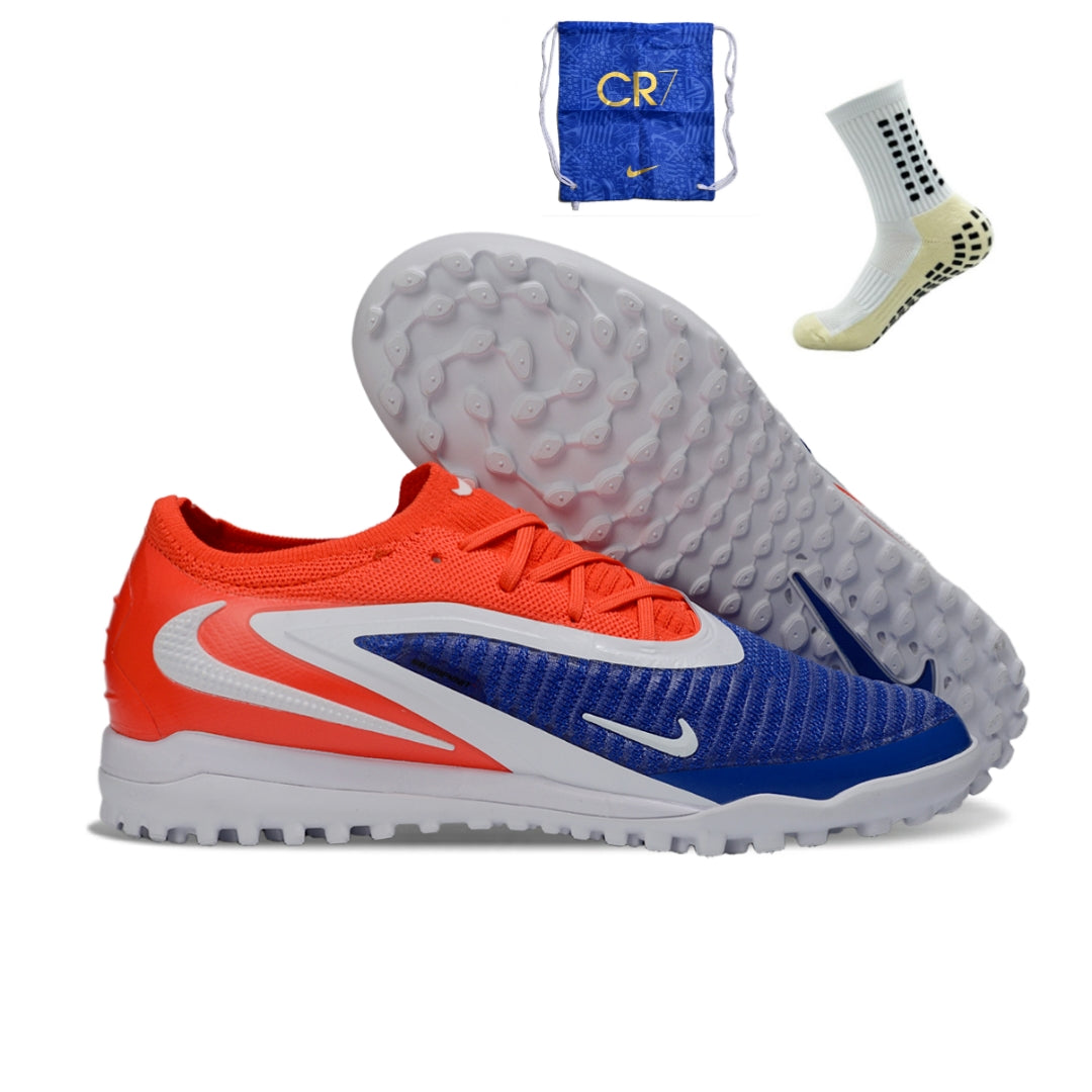 Nike Phantom 6 Elite Society - Azul Vermelho – Acstorechuteiras