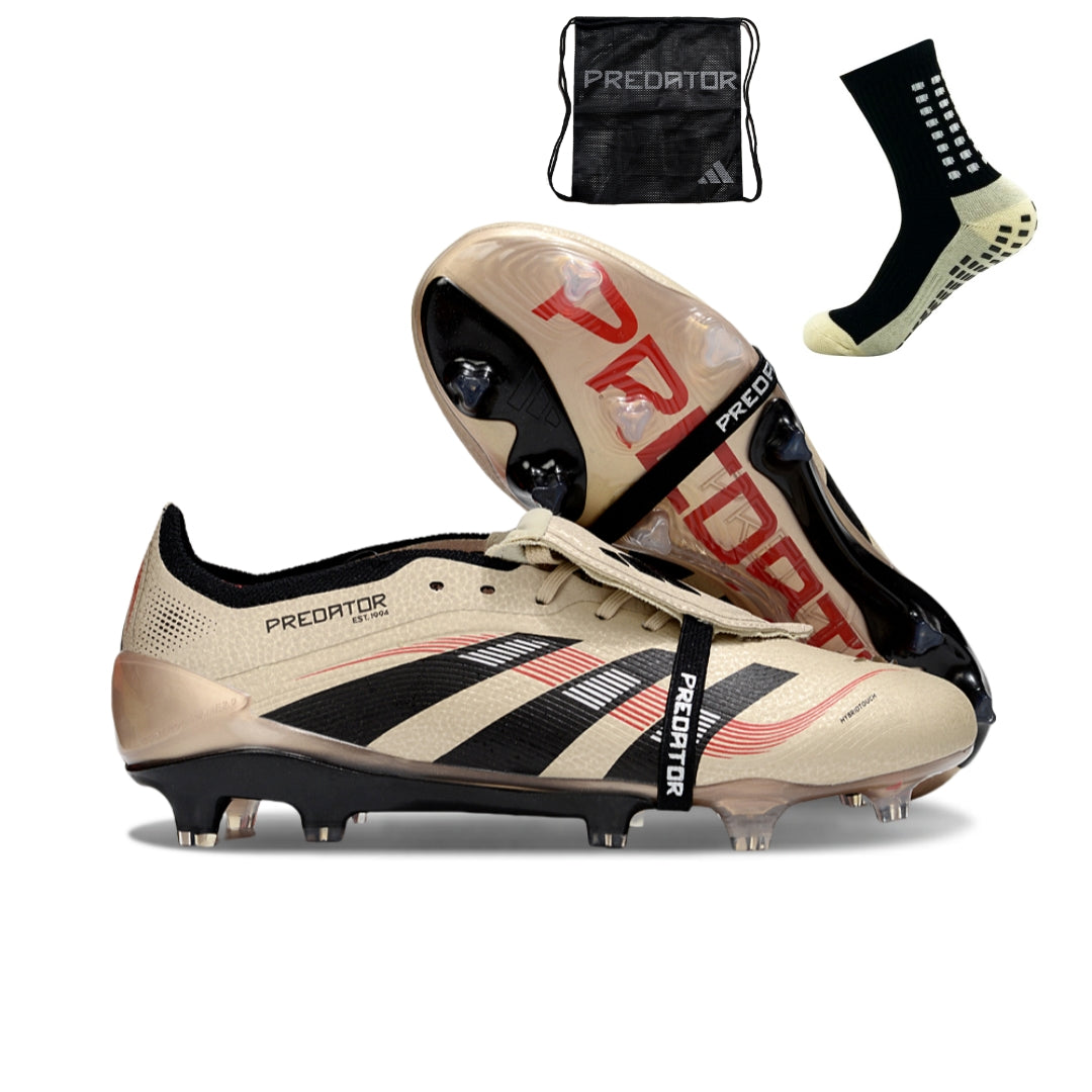 Adidas Predator 25 Elite Tongue FG - Dourada – Acstorechuteiras