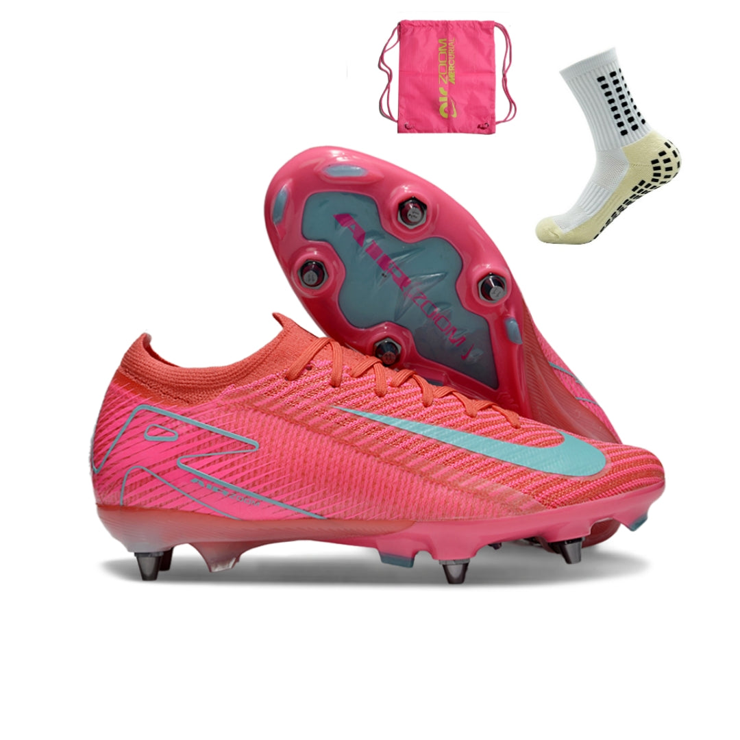 ma＊rs MA＊RS マーズ キラキラガーター ピンク Nike Air Zoom Mercurial Vapor 16 Elite SG TRAVA MISTA - Mad Energy