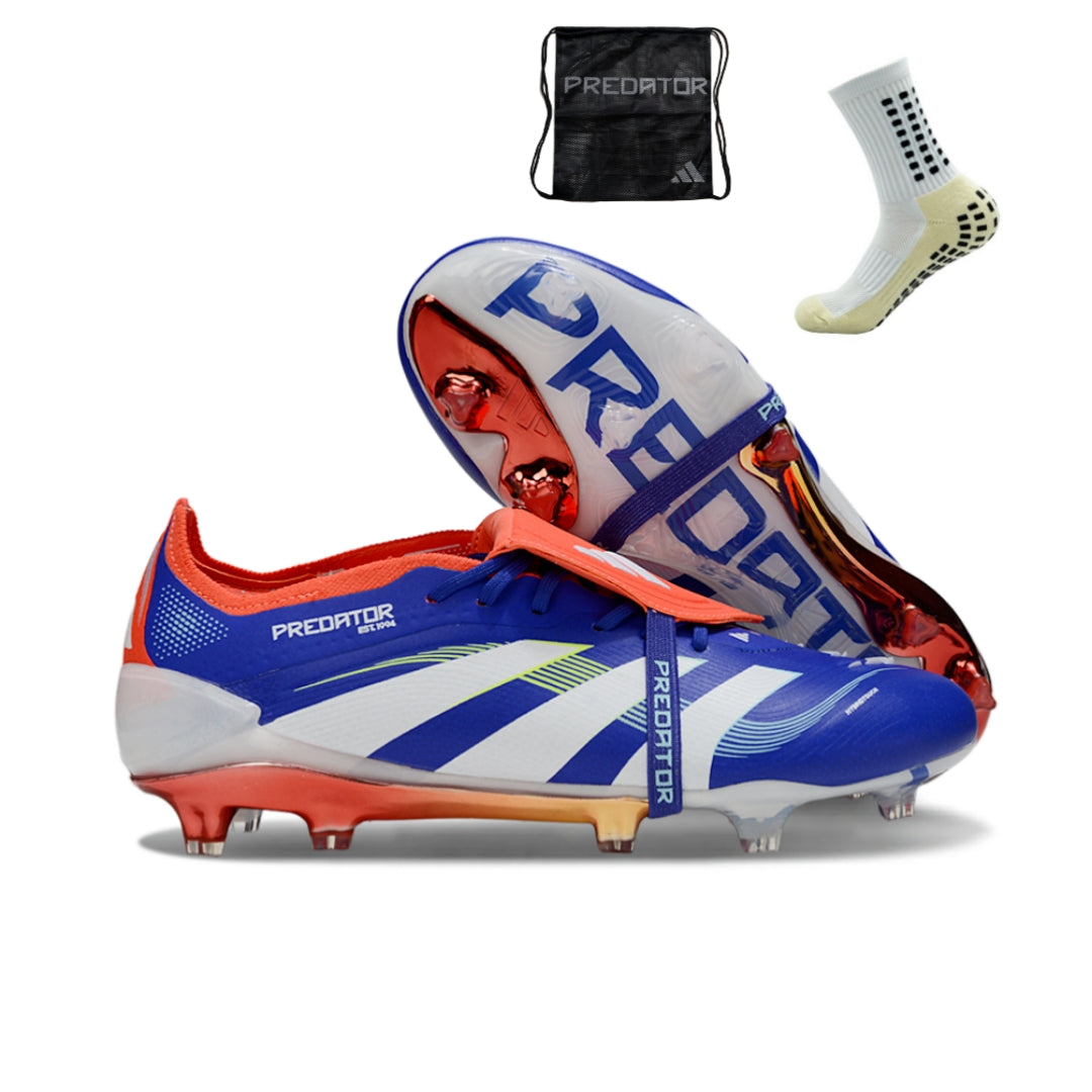 Adidas Predator 25 Elite Tongue FG - Azul – Acstorechuteiras