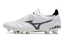 Carregar imagem no visualizador da galeria, Mizuno Morelia Neo III Pro FG - Branco Preto